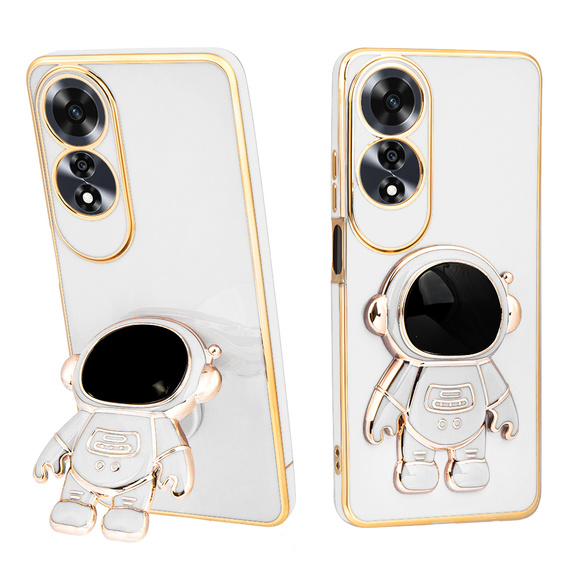 Case for Oppo A60, Astronaut, white