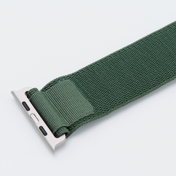 Nylon Strap for Apple Watch 1/2/3/4/5/6/7/8/SE/ULTRA 42/44/45/49mm, Green
