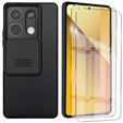 Case for Xiaomi Redmi Note 13 5G, Armored Nillkin, CamShield Pro, black
