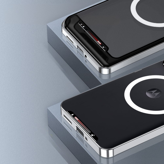 Camera Protection Case for Motorola Edge 50 Pro 5G, CamShield MagSafe, silver