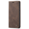 CASEME case for Samsung Galaxy S20 FE, Leather Wallet Case, brown