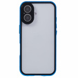 Case for iPhone 16, Magnetic Dual Glass, blue