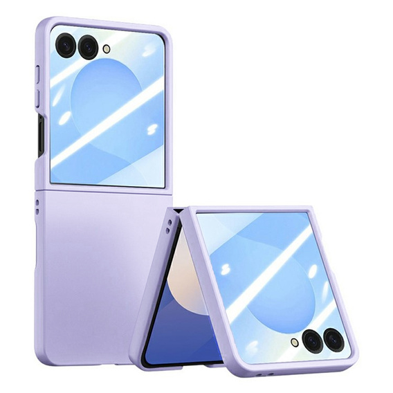 Case with toughened outer screen glass for Samsung Galaxy Z Flip7