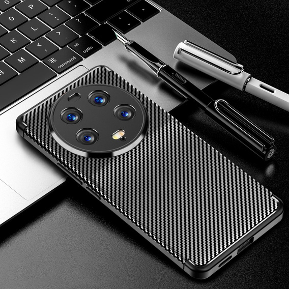Case for Xiaomi 13 Ultra, Carbon Gel, black