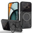Armored Case for Xiaomi Redmi A3, Magnetic Ring, black