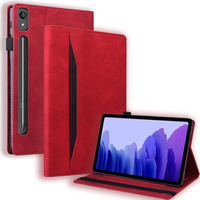 Case for Lenovo Tab P12, Classic, with space for stylus, red