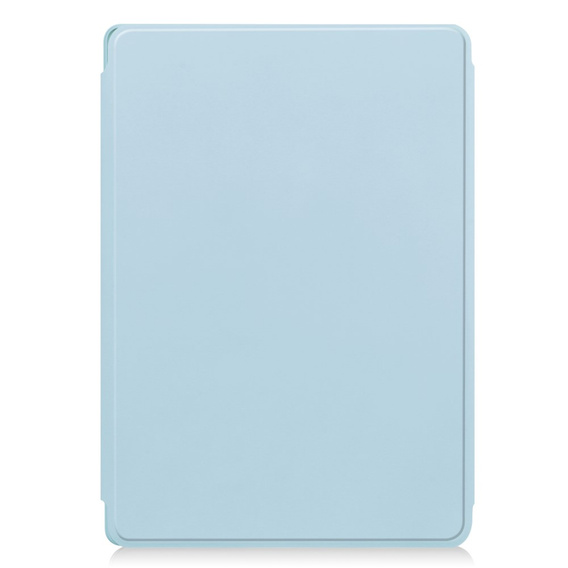 Keyboard case for Lenovo Tab M11, Rotary 360° Leather, light blue