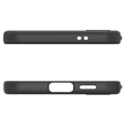 Spigen case for Samsung Galaxy S24, Liquid Air, black + 9H Tempered Glass