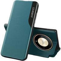 Flap case for Honor Magic 6 Lite 5G, Side View, green