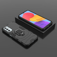 Case for Samsung Galaxy M13 4G, Kickstand Ring, black