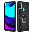 Armor Case for Motorola Moto E20/E30/E40, Nox Case Ring, black