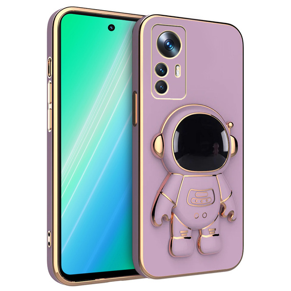 Case for Xiaomi 12T Pro, Astronaut, purple