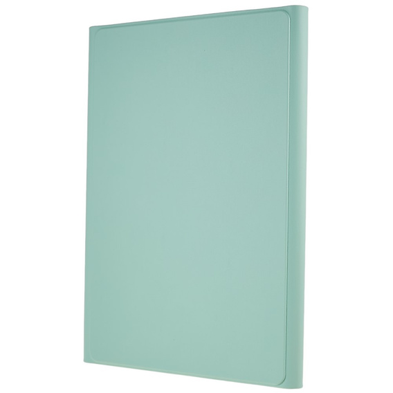 Case + keyboard Galaxy Tab S7+ Plus / S8+ Plus /S7 FE T730 T733, Pen Slot, mint