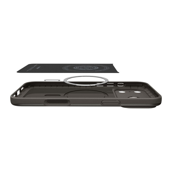 Spigen case for iPhone 17 Pro, Thin Fit MagSafe, Gunmetal