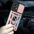 Case for Motorola Moto G13 / G23, CamShield Slide, pink rose gold
