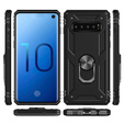 Armor Case for Samsung Galaxy S10+ Plus, Nox Case Ring, black