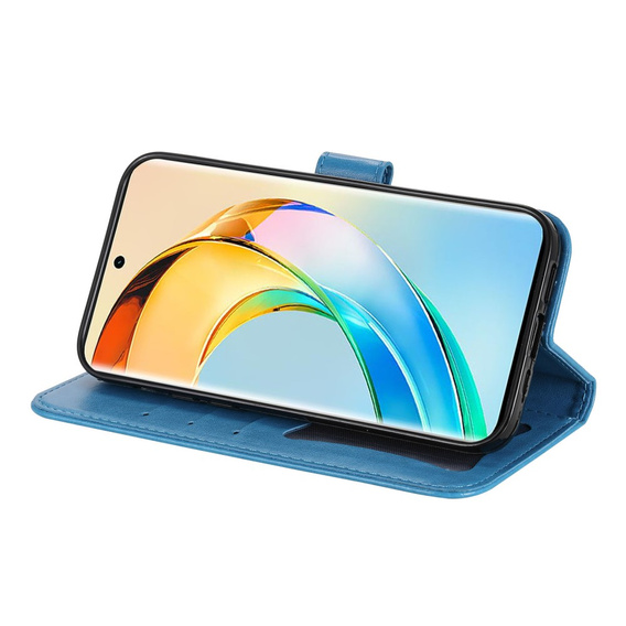 Flip case for Honor Magic 6 Lite 5G, Mandala, blue