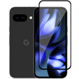3D Tempered Glass for Google Pixel 9A, black frame