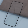 3D Tempered Glass for iPhone 15 Plus, with speaker cover, black