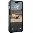 Case Urban Armor Gear for iPhone 15 Pro, Monarch, Kevlar black