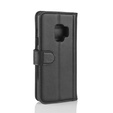 Flip case for Samsung Galaxy S9, Leather Flexi Book, black