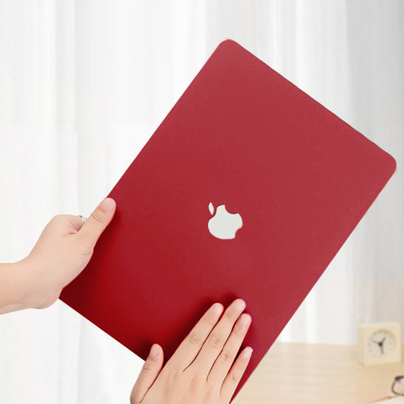 Case for MacBook Air 13 A2337 M1 A2179 A1932, HardShell, red