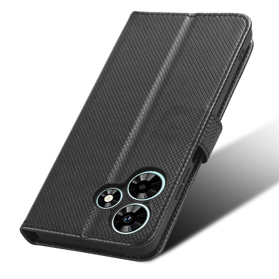 Flip case for Infinix Hot 30i, Wallet Smart Magnet, black