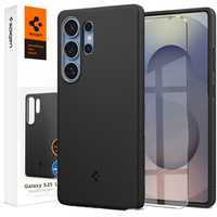Spigen case for Samsung Galaxy S25 Ultra, Nano Pop MagSafe, black + 9H tempered glass