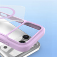 Dux Ducis case for iPhone 17 Pro, Skin X Pro, with flap, for MagSafe, purple