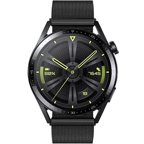 Milanese bracelet 20mm for Samsung Galaxy Watch 3 41mm - Black