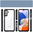 Case for Samsung Galaxy A14 4G/5G, Fusion Hybrid, transparent / black