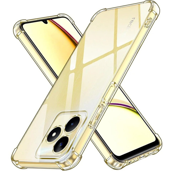Case for Realme Note 50, Dropproof, transparent