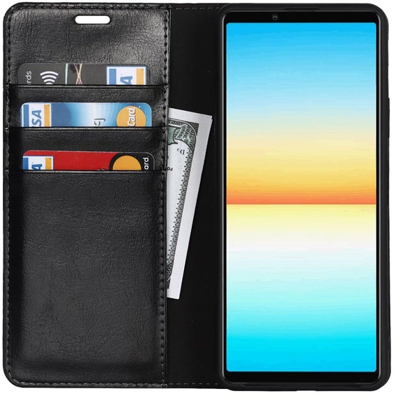 Flip case for Sony Xperia 1 IV, Wallet, black