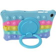 Kids case for Samsung Galaxy Tab A11 / A9, Bubble, multicolor