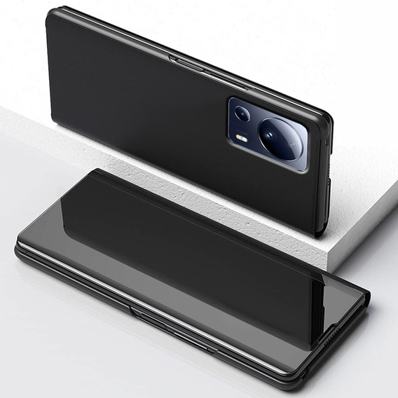 Case for Xiaomi 13 Lite, Clear View, black
