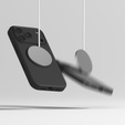 Ringke Case for iPhone 17 Pro Max, Silicone Magnetic MagSafe, Black