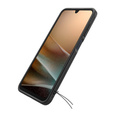 Spigen case for Samsung Galaxy A26 5G, Liquid Air, black + 9H Tempered Glass