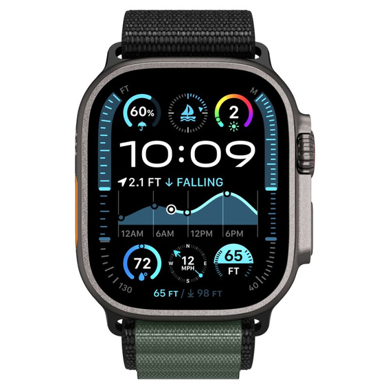 Spigen WBF1 Band for Apple Watch 8/9/10/11/SE/Ultra 1/2 (44/45/46/49 mm)