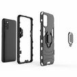 Case for Samsung Galaxy A02S, Kickstand Ring, black