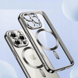 Case for iPhone 16 Pro, Electro MagSafe, titanium grey + Screen Glass