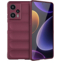 Case for Xiaomi Poco F5 5G, Gaming Shockproof, maroon