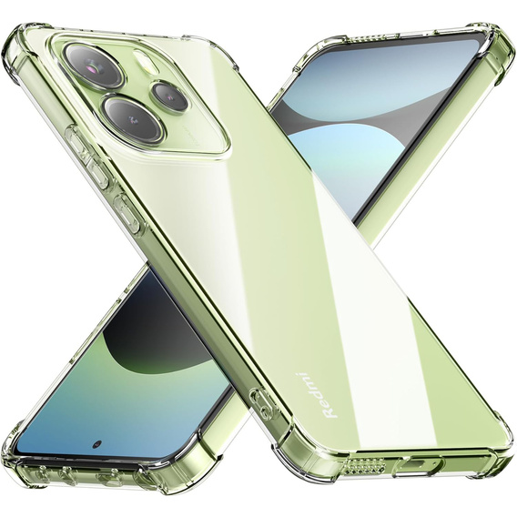 Case for Xiaomi Redmi Note 14 4G, Dropproof, transparent