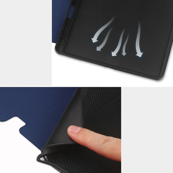 Case for iPad 10.2 2021 / 2020 / 2019, Business Card and Pen Slot, blue