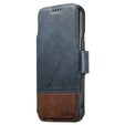 2-in-1 flip case for iPhone 17 Pro Max, SUTENI, for MagSafe, blue