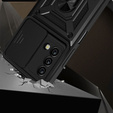Case for Oppo A74 4G, CamShield Slide, black