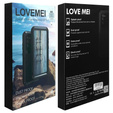 Love Mei Case for Samsung Galaxy S20 FE 4G/5G, armored with glass, yellow