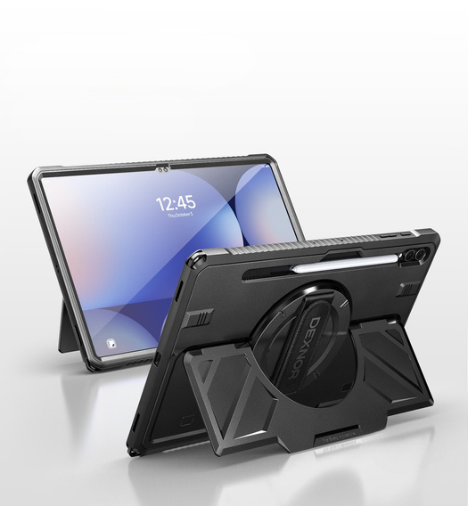 Dexnor 360° case with strap and stylus holder for Samsung Galaxy Tab S10 Ultra / S9 Ultra / S8 Ultra
