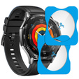 2x ERBORD Tempered Glass for Huawei Watch GT 5 46mm, with mounting frame