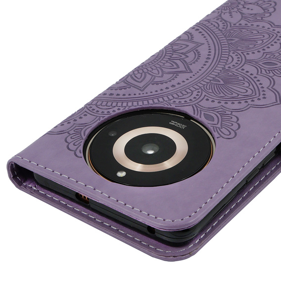 Flip case for Realme 11 Pro 5G / Pro+ 5G, Mandala Flower, purple