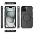 Case for iPhone 15 Plus, MagForce MagSafe, black